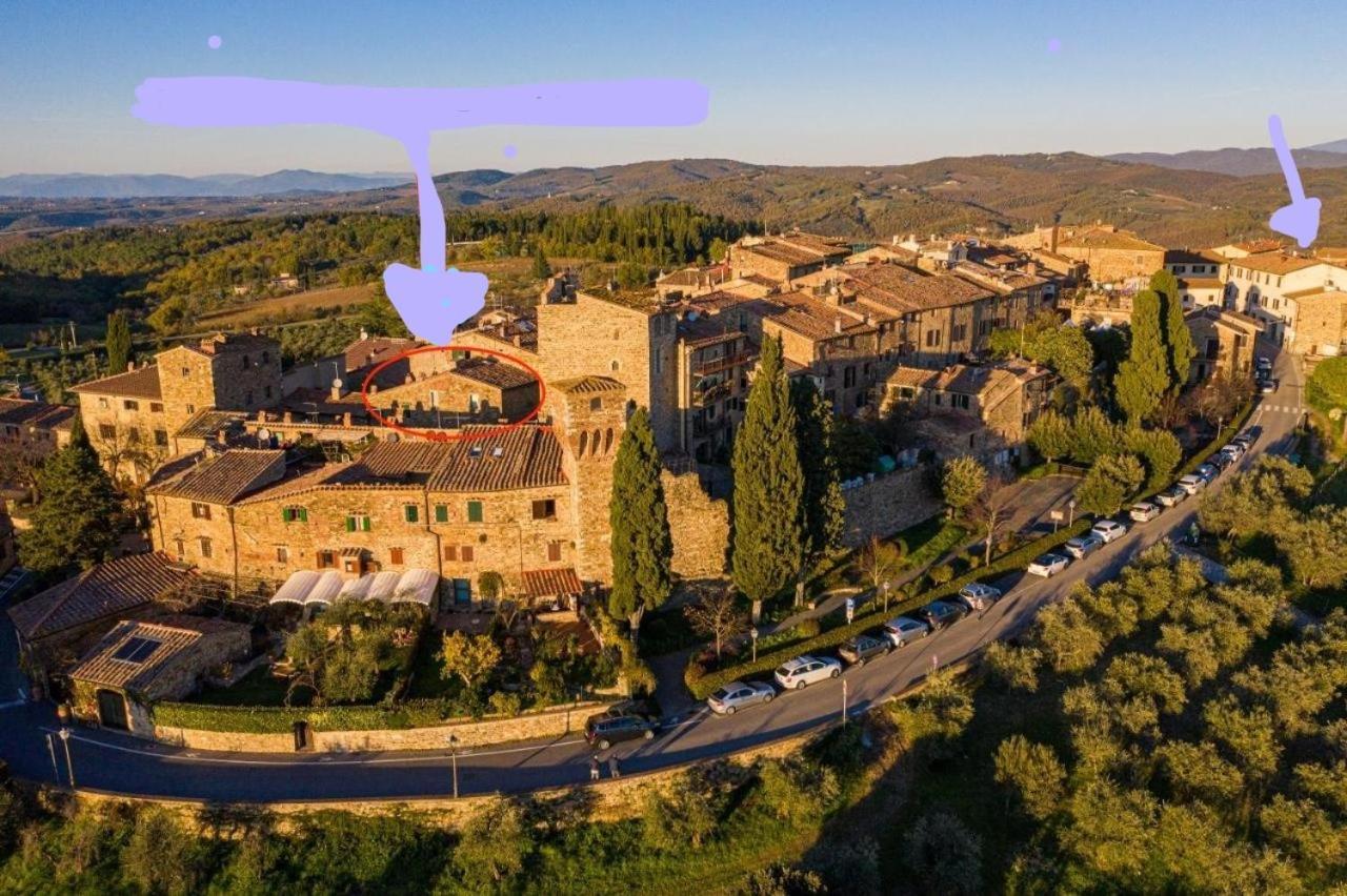 Dolce Cuore Luxe Apartment Chianti Florence Male Romantyczne Mieszkanie San Donato in Poggio Экстерьер фото